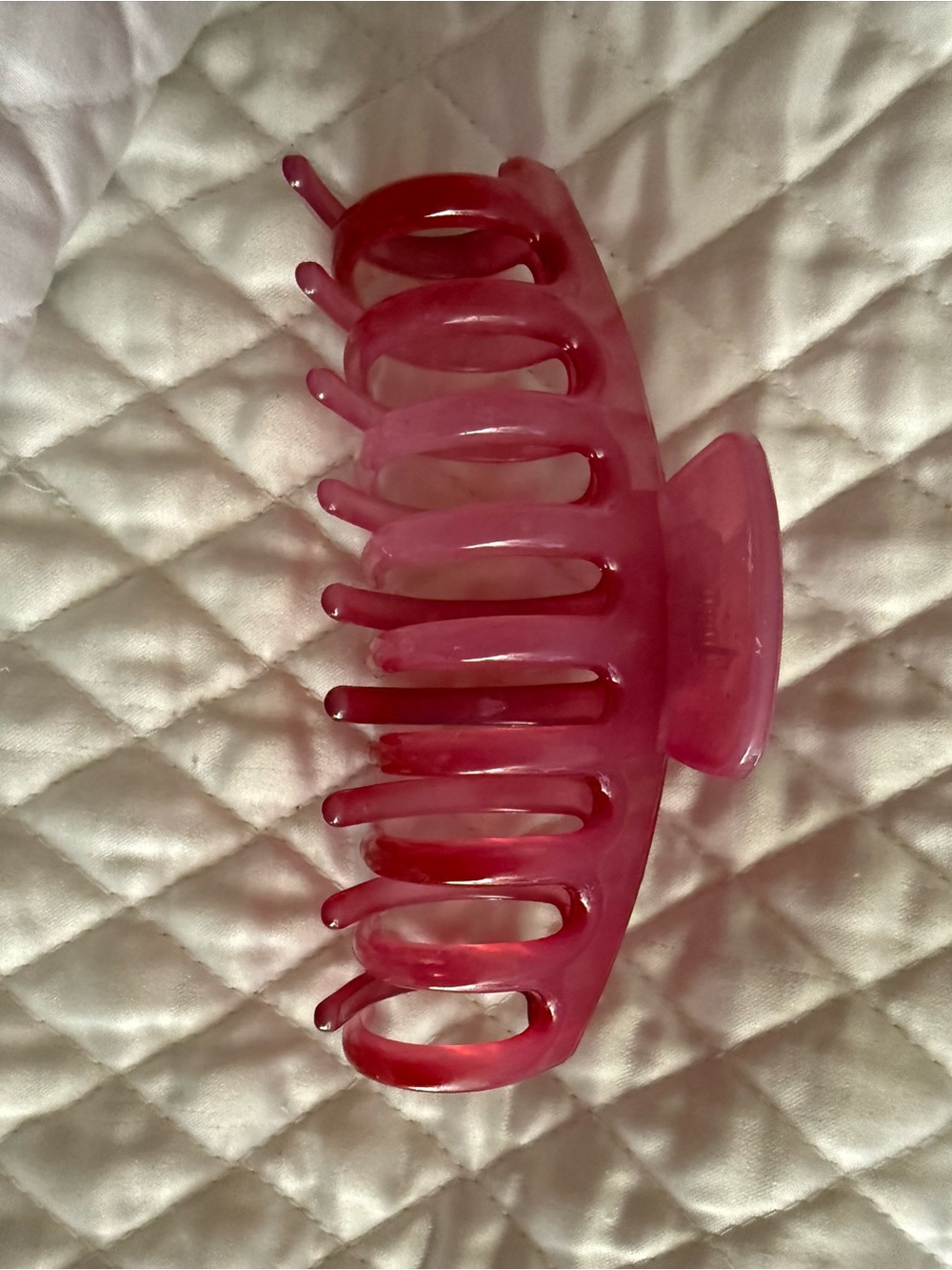 Elegant Pink & Red Iridescent Hair Clip/Claws | Large | New